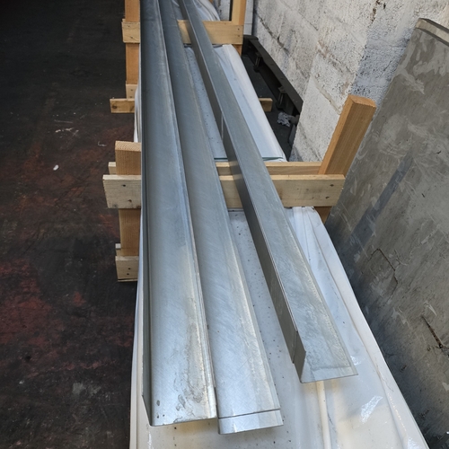 Clearance Pack 6 - Cleader Rails 5 @ 4.65m 2mm Galv 100mm x 100mm