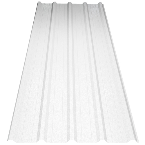 33/254/1016 Box Profile 0.7mm Plastisol White