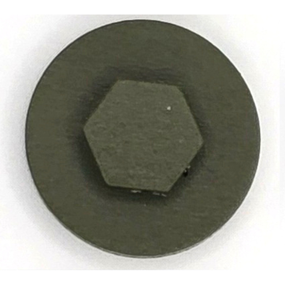 Olive Green 19mm Colour Coded Caps (100/Bag)