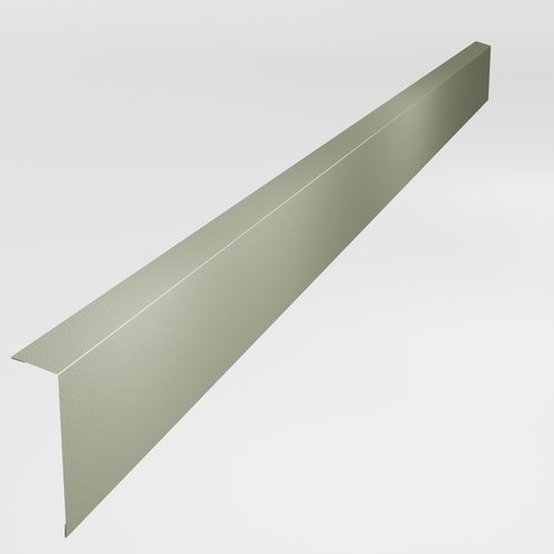 Eaves Flashing 3m (50mm x 170mm inc welts) 0.7mm Plastisol Goosewing Grey