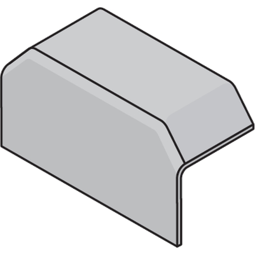 Movement Joint End Cap Natural Grey Fibre Cement