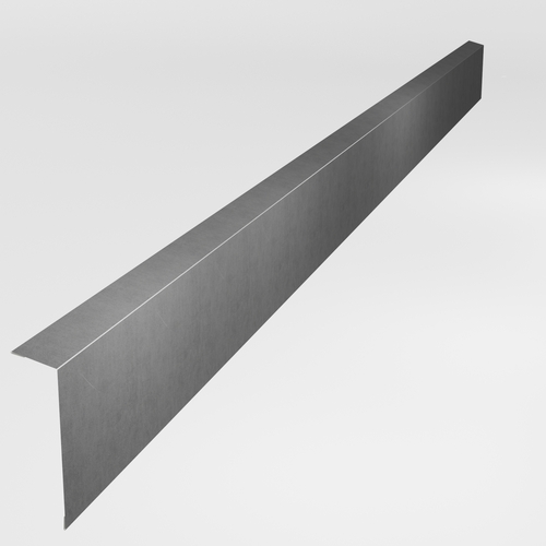 Eaves Flashing 3m (50mm x 170mm inc welts) 0.7mm GraniteHDX Metallic Silver