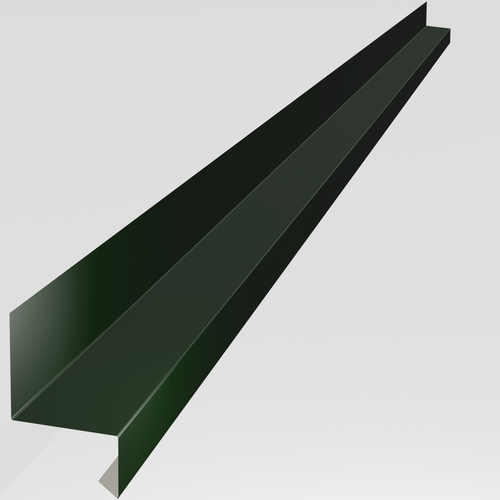 Over Window Drip 3m (50mm x 50mm x 30mm x 10mm) 0.7mm Polyester Paint Juniper Green
