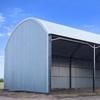 Dutch Barn in Galvanised Steel Corrugated