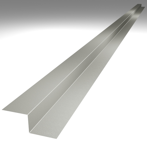 3m Flashing Z Support (50mm x profile height x 50mm) 0.7mm Plastisol Goosewing Grey