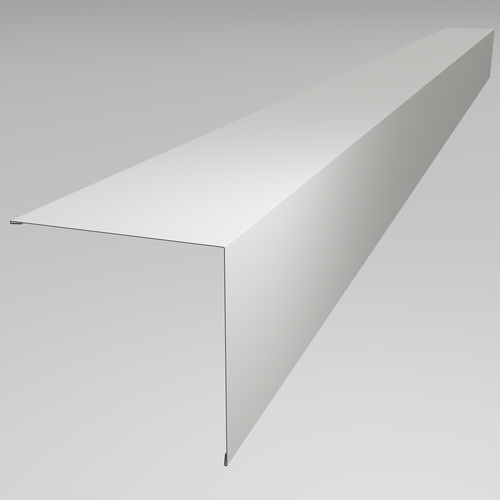 Bargeboard 0.7mm Poly Paint Flashing 3m (200mm x 200mm inc welts) White