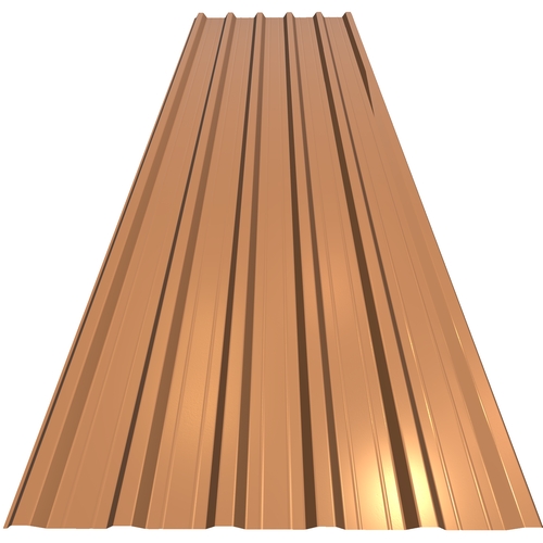 Accord 32/1000 Box Profile (L) 0.7mm Corro-Print with Anti-Condensation Liner Copper Effect