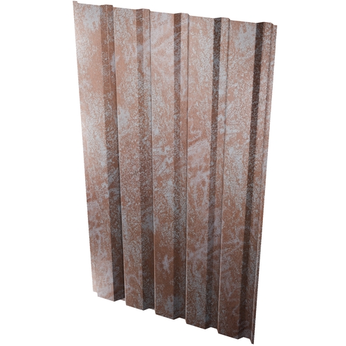 Accord 32/1000RR Wall Profile (Reverse No Ribs) 0.7mm Corro-Print Rust Effect