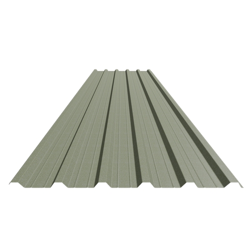 Accord 32/1000 (L) Box Profile 0.7mm Plastisol Moorland Green