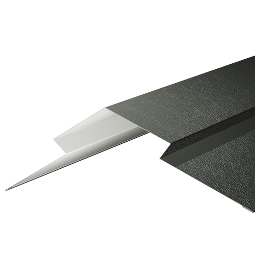 Diamond Ridge Flashing 3m 0.7mm Plastisol Tile Grey