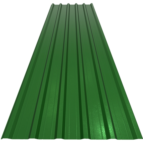Accord 32/1000 (L) Box Profile 0.7mm Plastisol with anti-condensation liner Heritage Green
