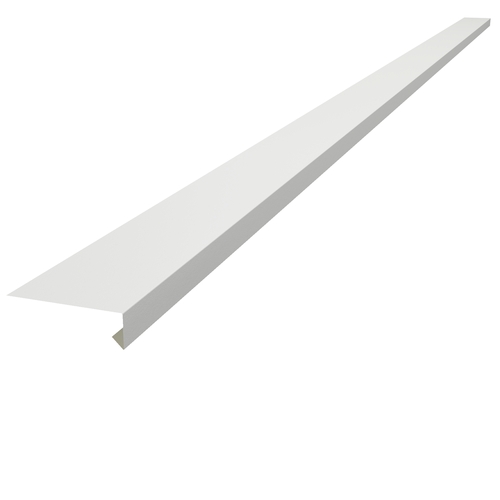 Under Window Cill 3m (100mm x 30mm x 10mm) 0.7mm Polyester Paint White
