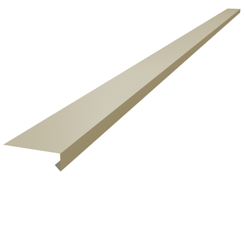 Under Window Cill 3m (100mm x 30mm x 10mm) 0.7mm Plastisol Mushroom