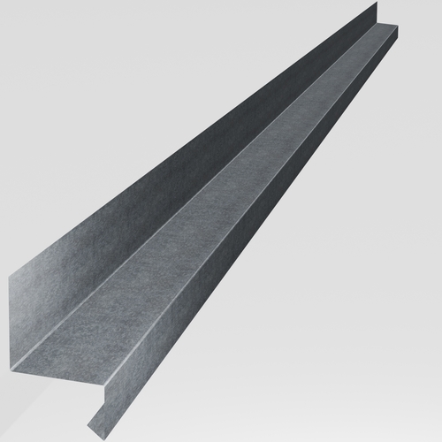 Over Window Drip 3m (50mm x 50mm x 30mm x 10mm) 0.7mm Galvanised Galvanised