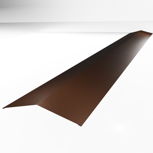 Ridge 3m (200mm x 200mm inc Welts) 0.7mm Plastisol Vandyke Brown