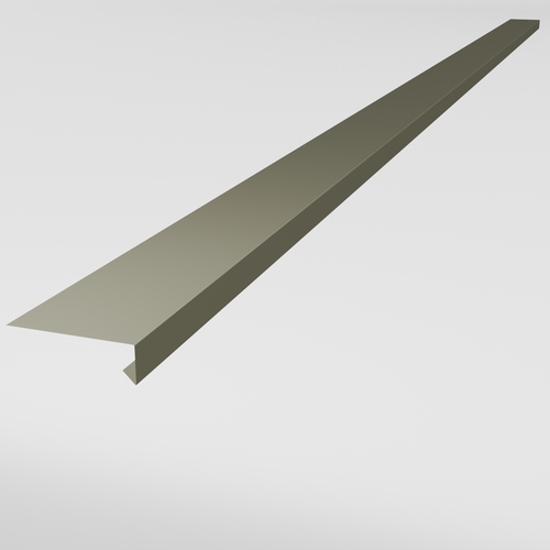 Under Window Cill 3m (100mm x 30mm x 10mm) 0.7mm Polyester Paint Goosewing Grey