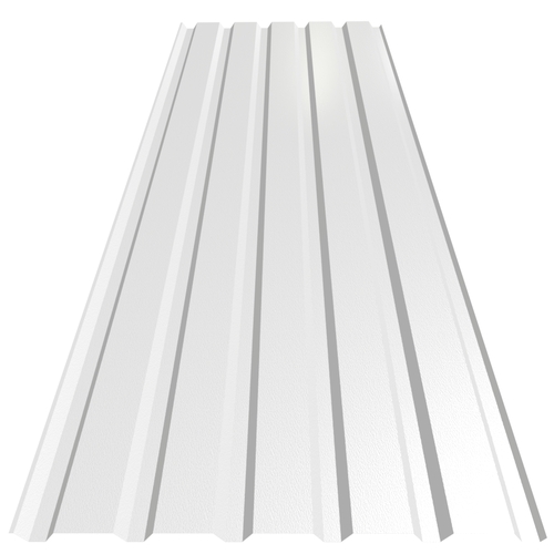 Accord 32/1000RR Wall Profile 0.7mm Plastisol White