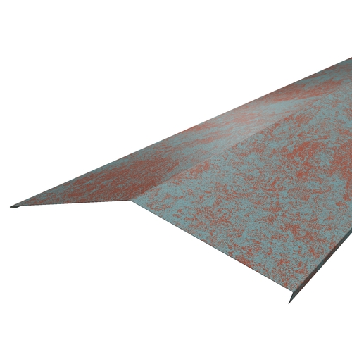 3m ClickSeam Secret Fix Ridge (12mm x 195mm x 195mm 1 Open Welt) 0.7mm Corro-Print Aged Copper Effect