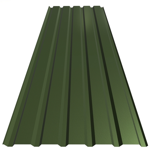 Accord 32/1000RR Wall Profile 0.7mm Plastisol Olive Green
