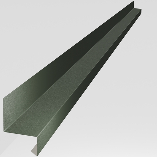 Over Window Drip 3m (50mm x 50mm x 30mm x 10mm) 0.7mm Plastisol Merlin Grey