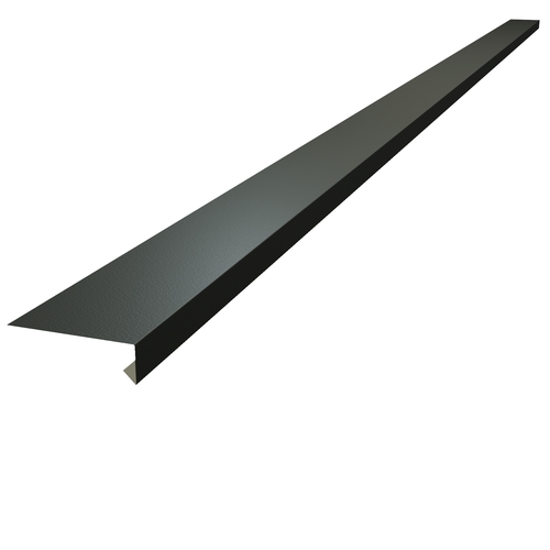 Under Window Cill 3m (100mm x 30mm x 10mm) 0.7mm Plastisol Tile Grey