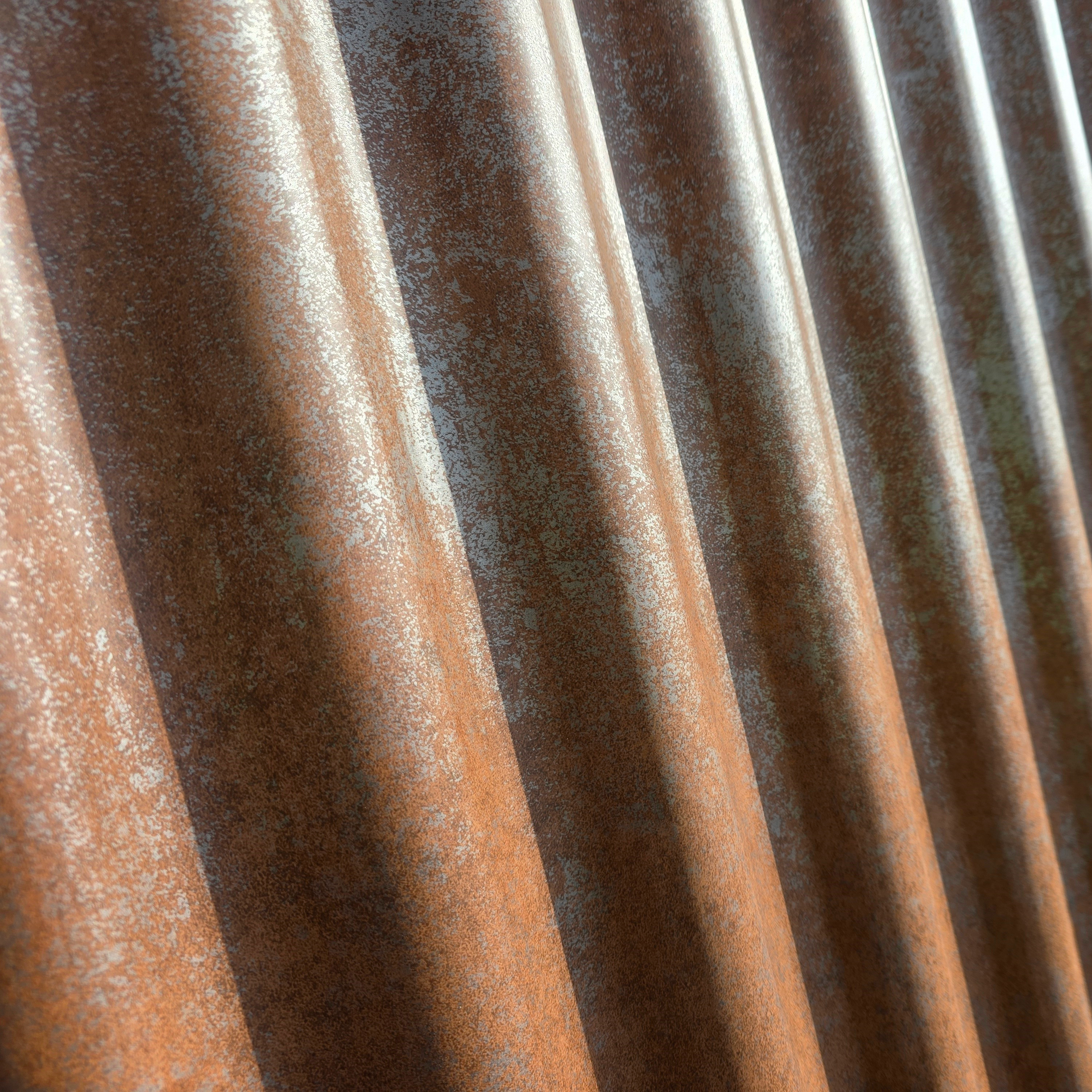 Rust Effect Corro-Print Sheet Close Up View